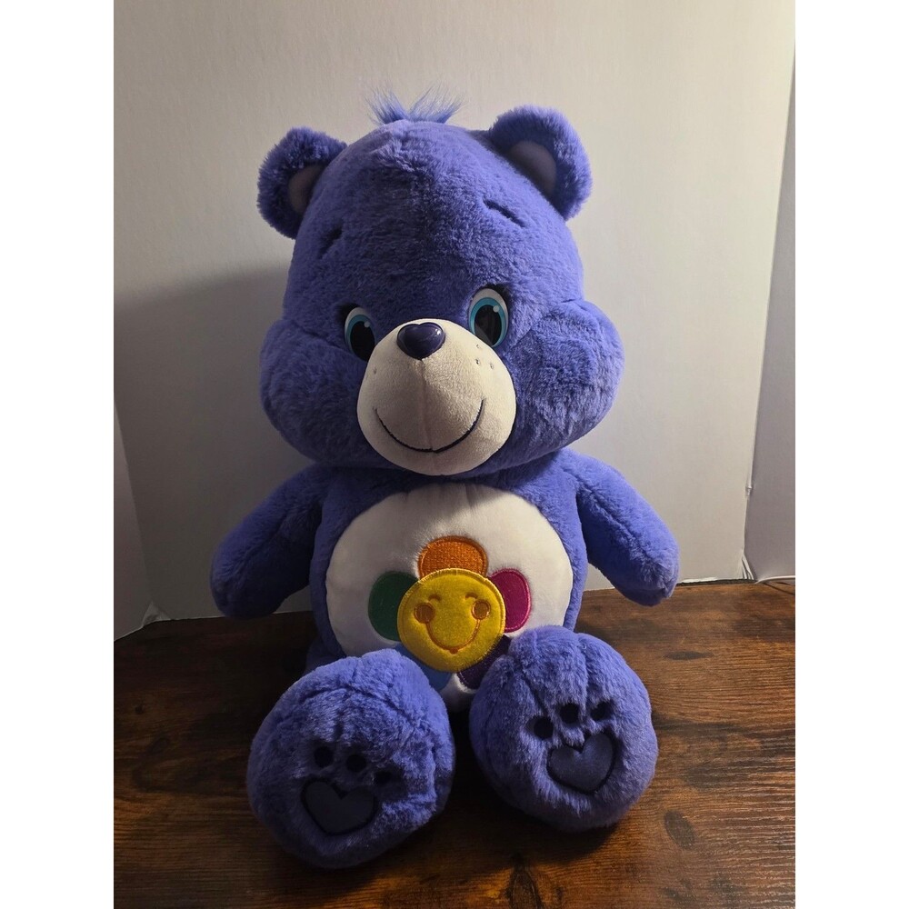 Care Bears 2015 Harmony Bear 18" Plush Stuffed Animal HUGE!
